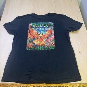 Santana Counting Crows Oneness Tour‎ 2024 Graphic Band T-Shirt